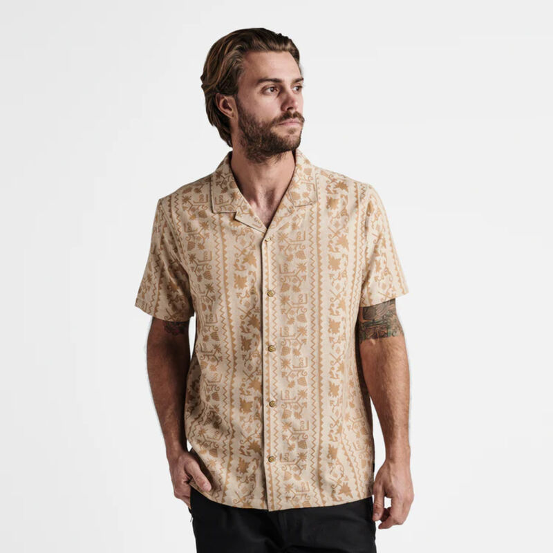 Roark Gonzo Camp Collar Shirt Mens image number 1