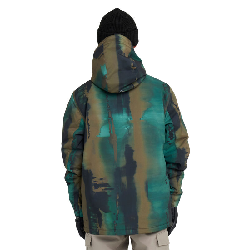 Quiksilver Mission Printed Snow Jacket Mens image number 2