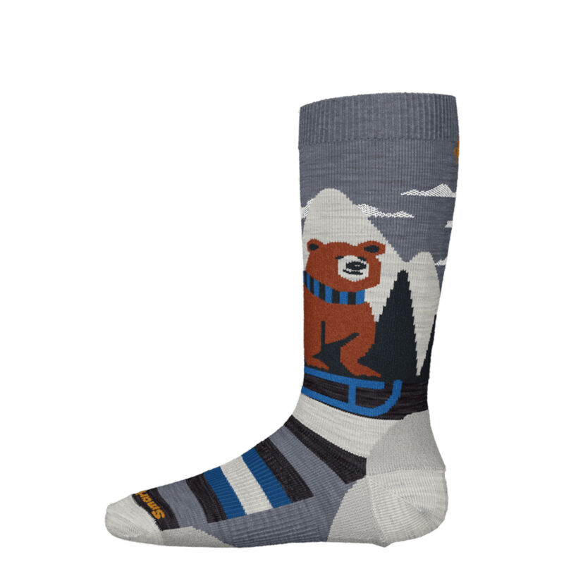 Smartwool Sleigh Bear Over The Calf Socks Kids image number 0