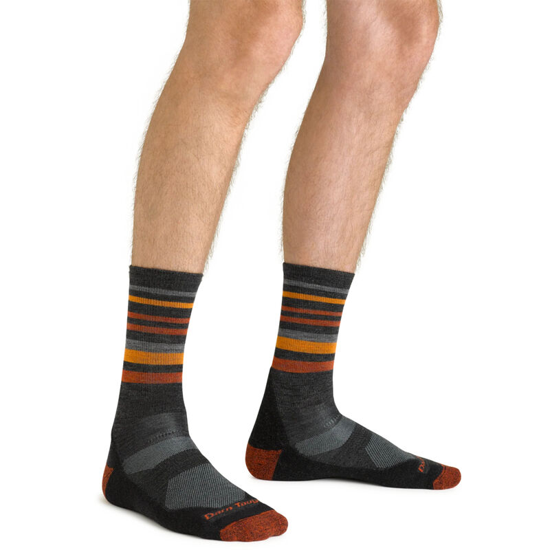 Darn Tough Fastpack Micro Crew Lightweight Hiking Socks Mens image number 1