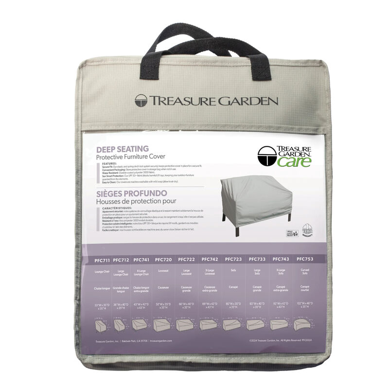 Treasure Garden Large Loveseat Protective Cover image number 0