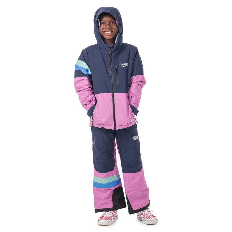 Town Hall Mountain Town Winter Bib Kids image number 2