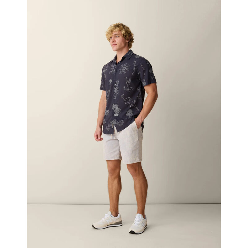 Baja Llama Desert Martians Button Up Shirt Mens image number 3