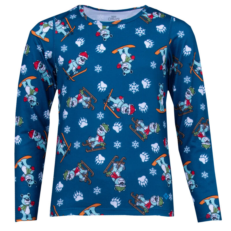Hot Chillys Originals Print Crewneck Kids image number 0