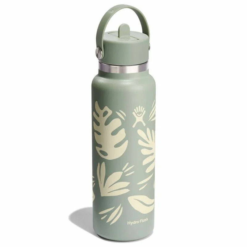 Hydro Flask 40oz Wide Mouth Water Bottle w/ Flex Straw Cap image number 1