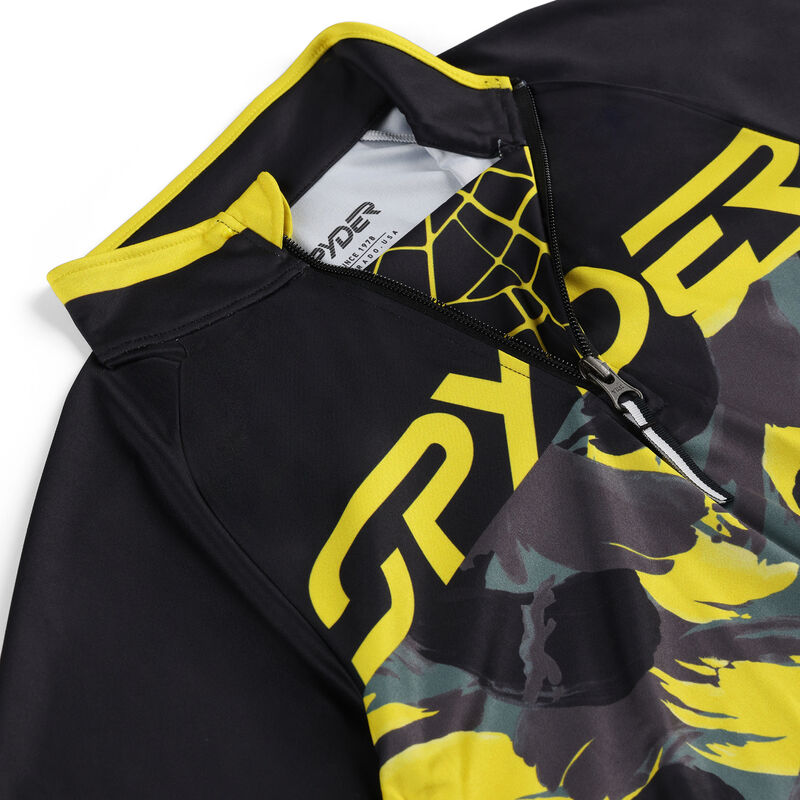 Spyder Camo Half Zip Junior Boys image number 2