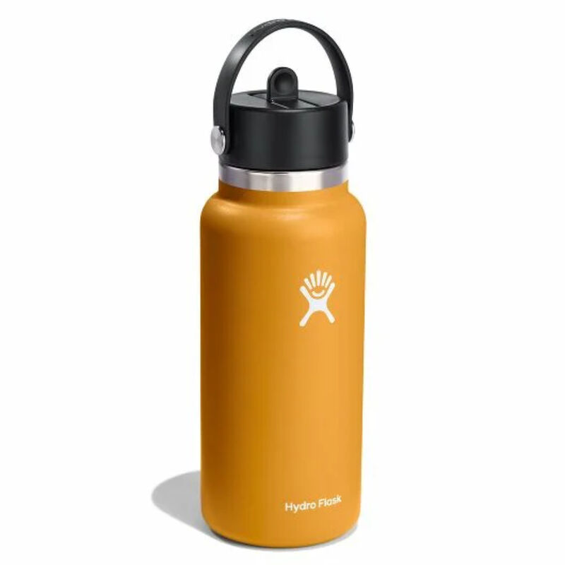 Hydro Flask 32oz Wide Mouth Water Bottle + Flex Straw Cap image number 1