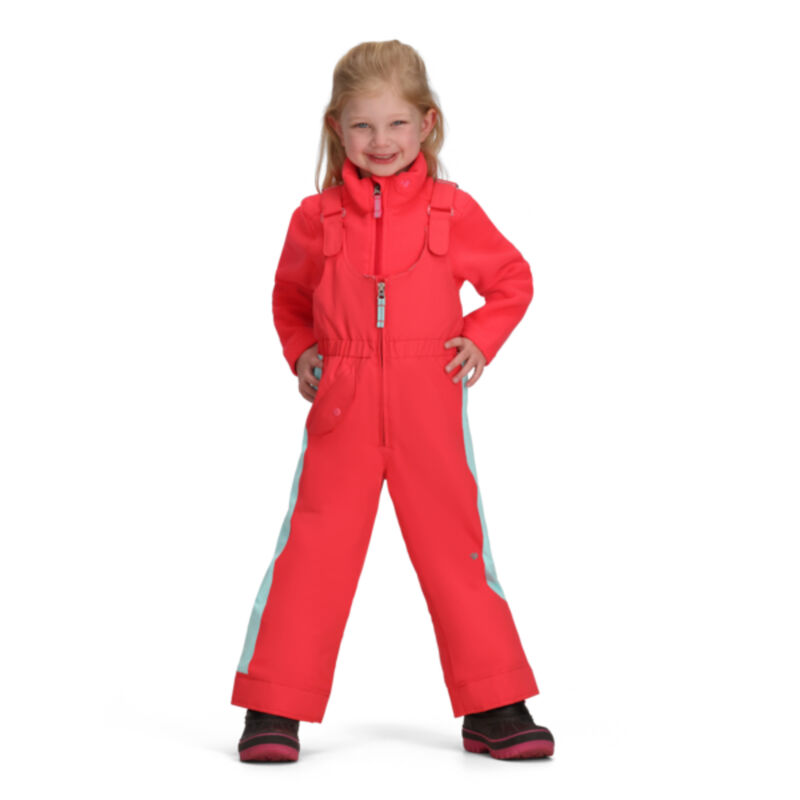 Obermeyer Snoverall Stripe Bib Pants Toddlers Girls image number 2
