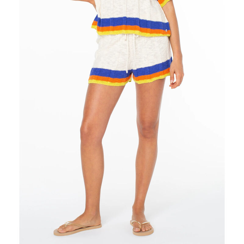 Roxy Cabana Club Striped Shorts Womens image number 0