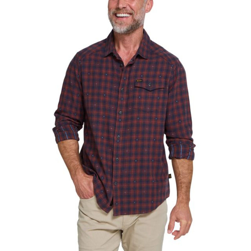 Howler Brothers La Grange Lightweight Flannel Mens image number 1