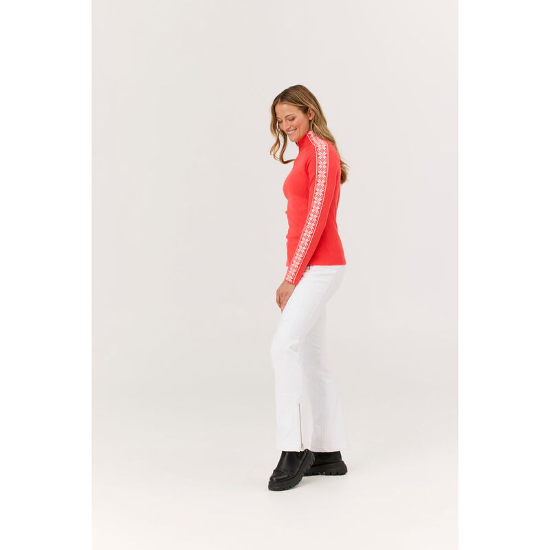 Krimson Klover Slalom Zip Neck Sweater Womens image number 1