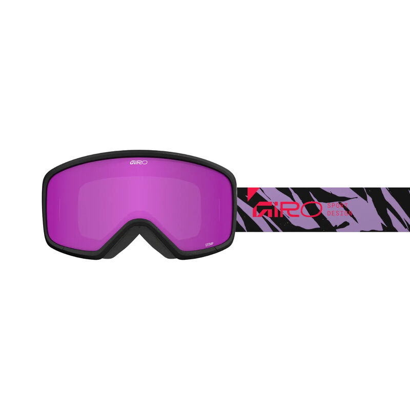 Giro Jr Stomp Goggles + Amber Pink Lens image number 1
