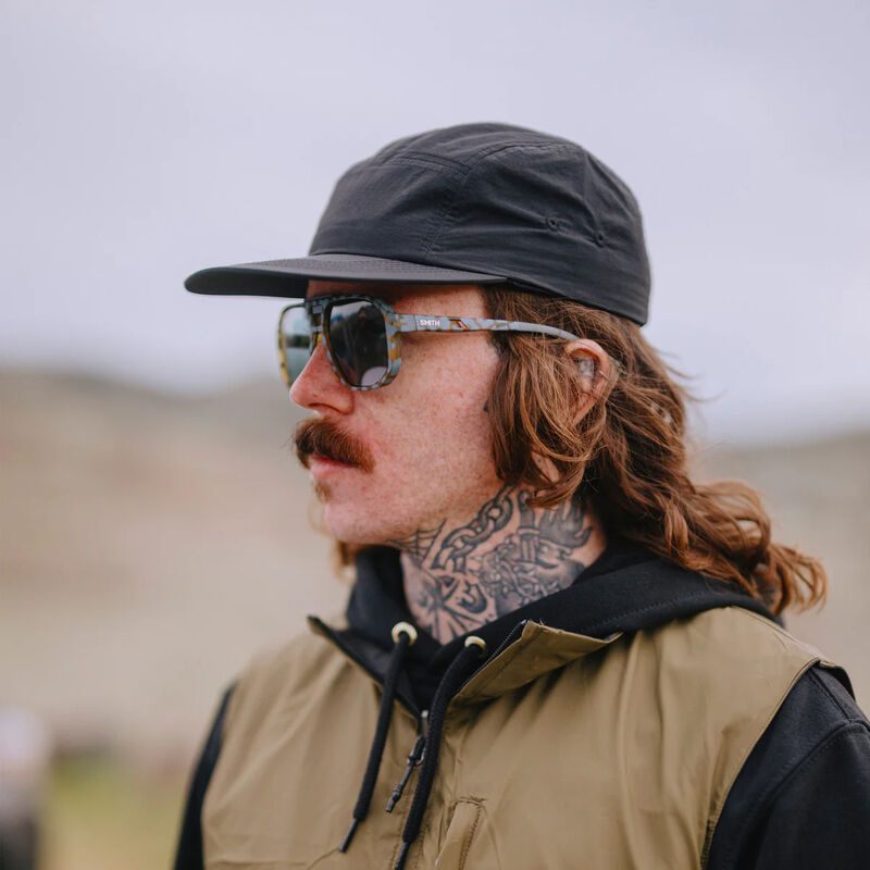 Smith Truss Sunglasses + Tarmac Tortoise - ChromaPop Slate Lens image number 4