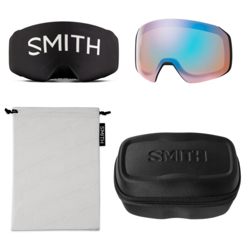 Smith 4D Mag S Goggles + Sun Black Lens image number 4