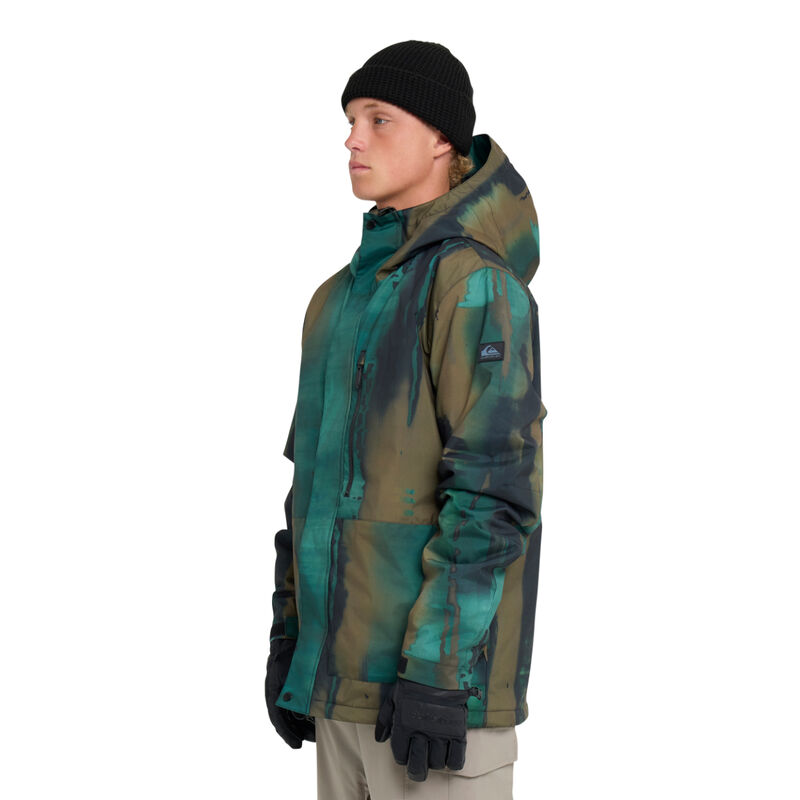 Quiksilver Mission Printed Snow Jacket Mens image number 1