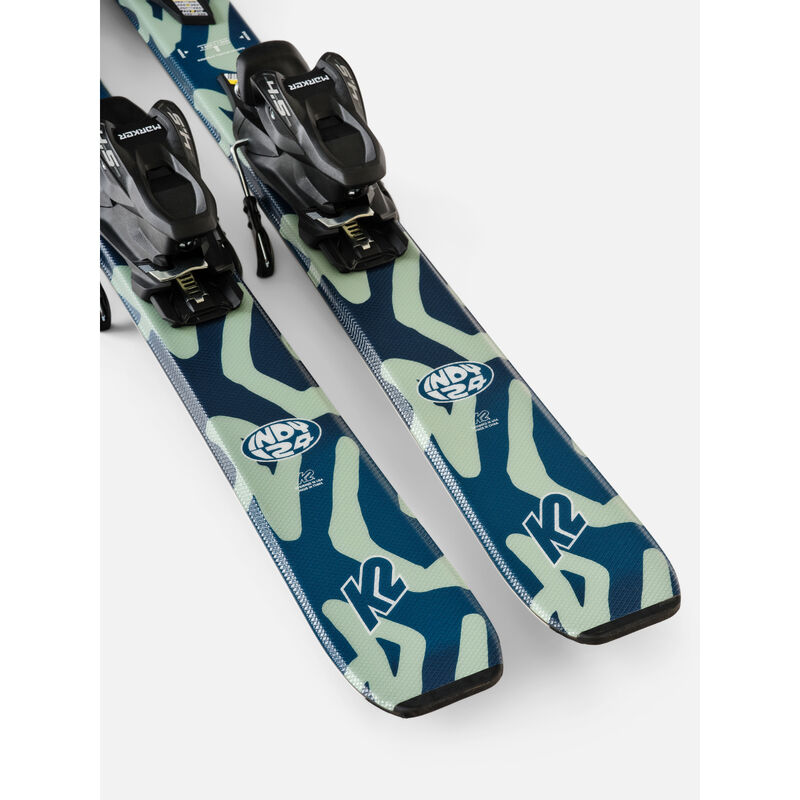K2 Indy Skis + FDT 4.5 Bindings Kids image number 2