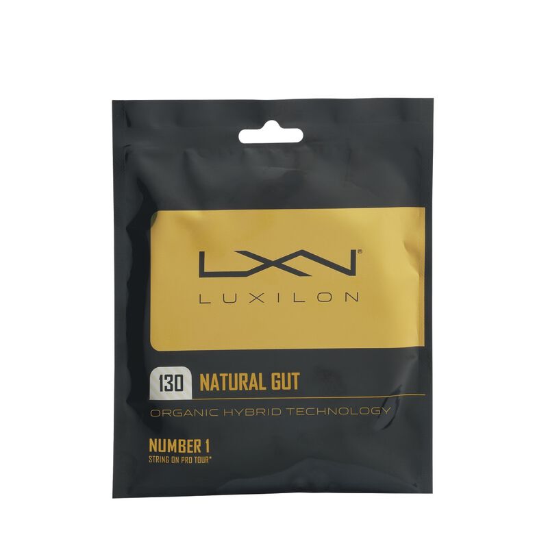 Wilson Lux Natural Gut 16 Tennis String image number 0