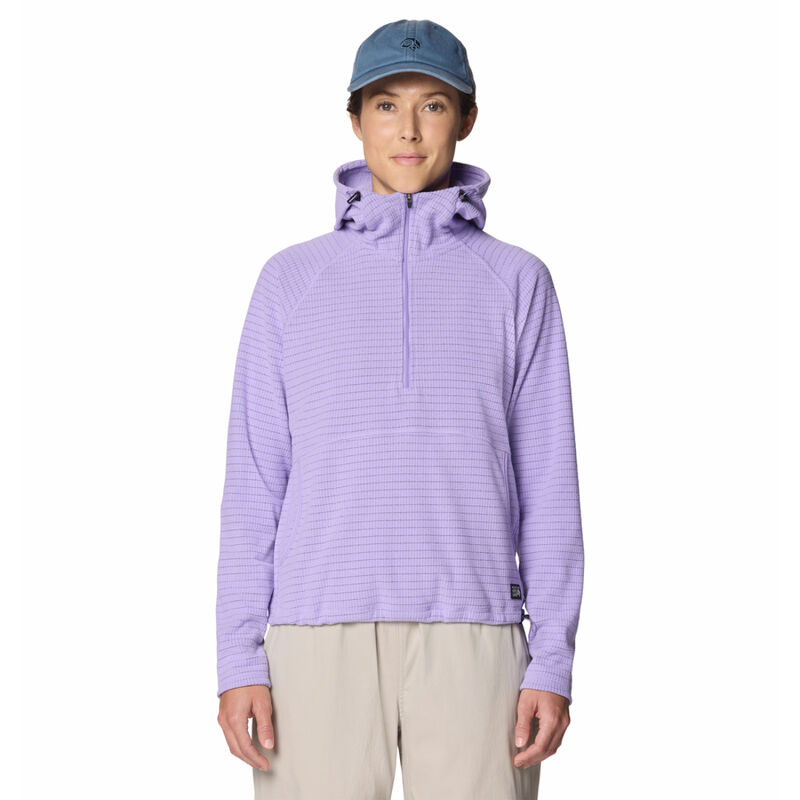Mountain Hardwear Summit Grid Half Zip Hoodie Womens image number 0