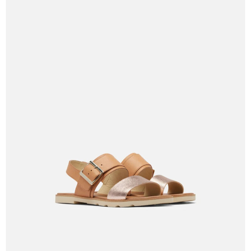 Sorel Ella III Slingback Flat Sandals Womens image number 0