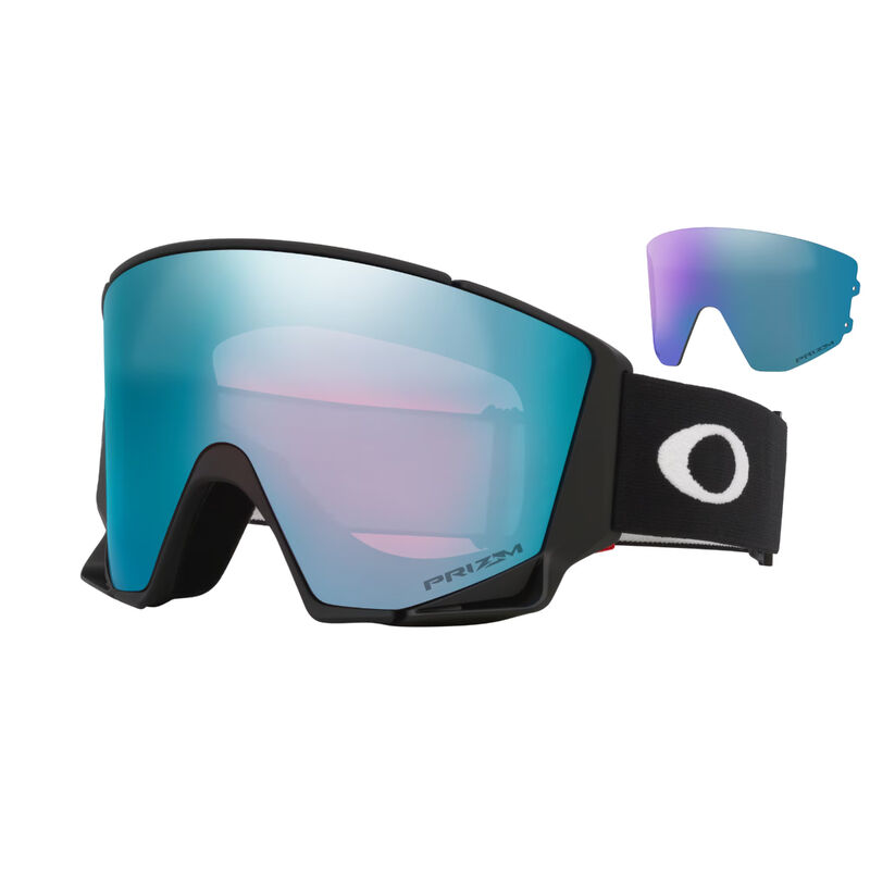 Oakley Flow Scape L Low Bridge Fit Goggles + Prizm Snow Sapphire Iridium Lens image number 0