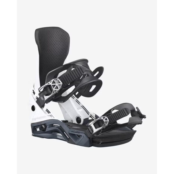 Salomon District Snowboard Bindings - White / Navy Blue