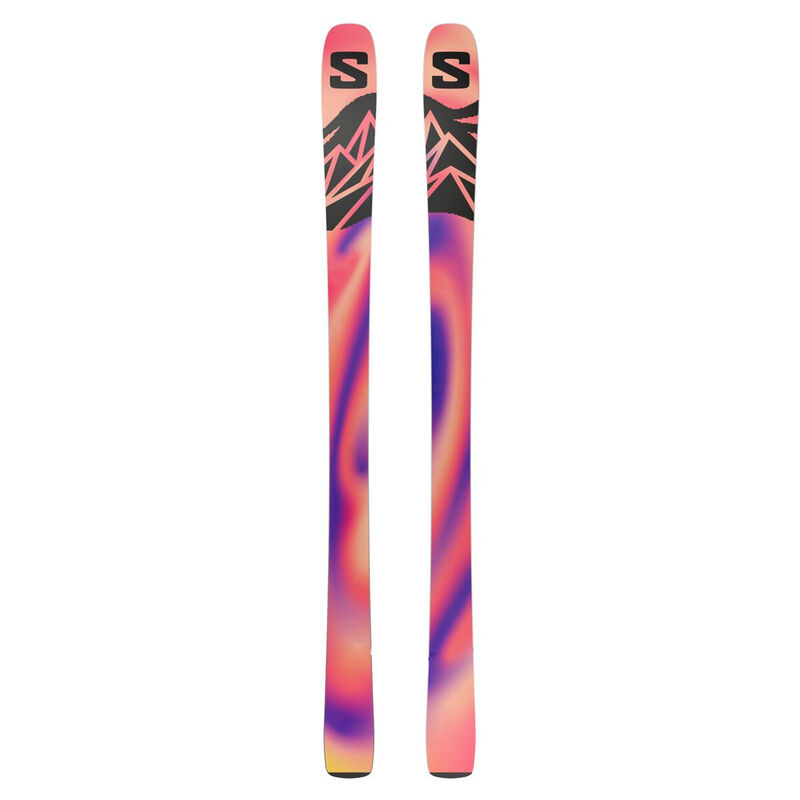Salomon QST 94 Black Skis image number 1
