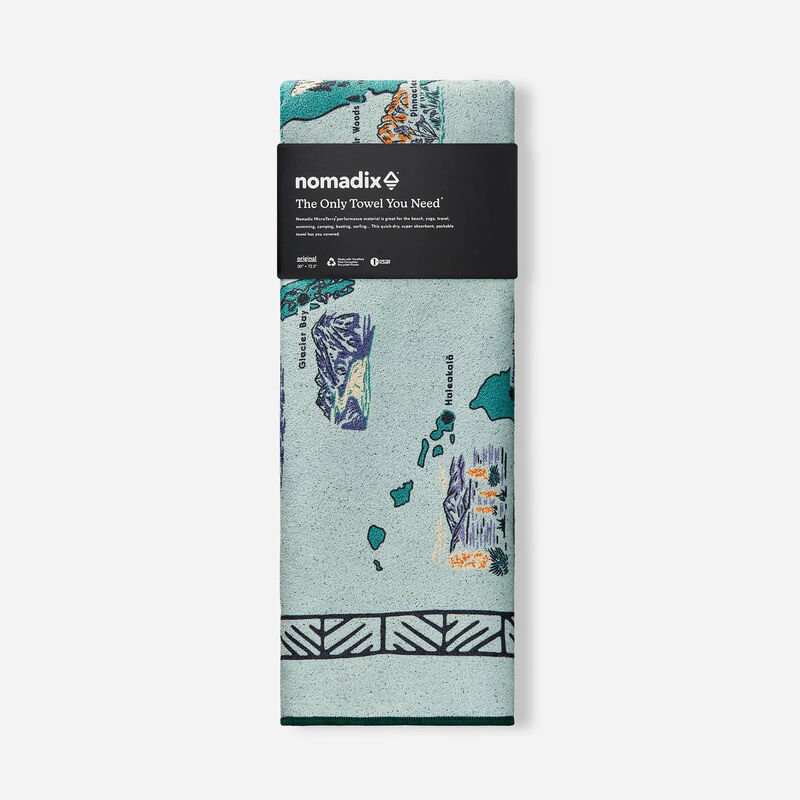 Nomadix Original Towel - National Parks & Monuments Map image number 1