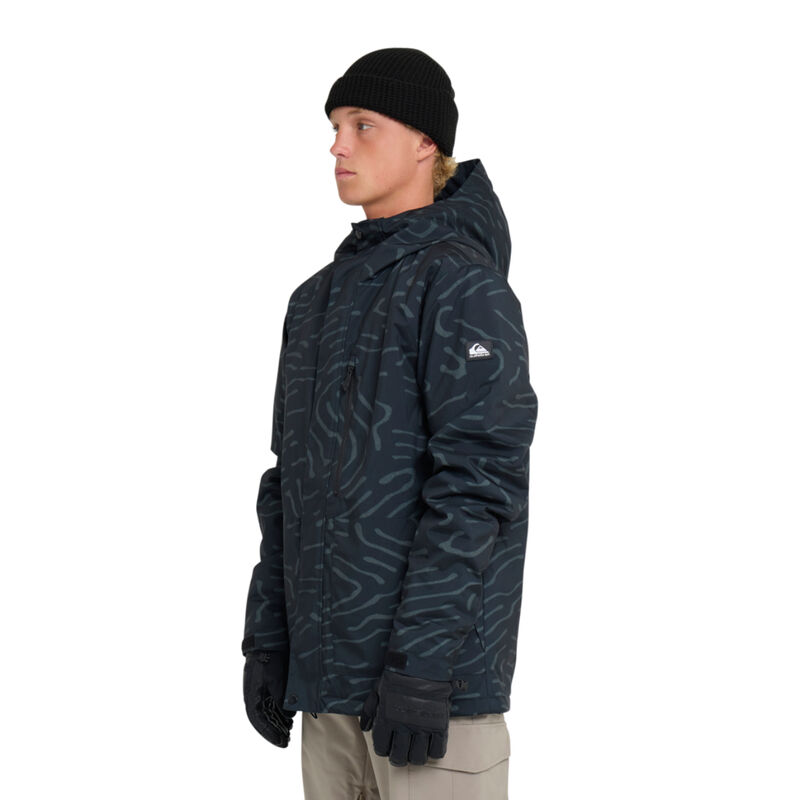 Quiksilver Mission Printed Snow Jacket Mens image number 1