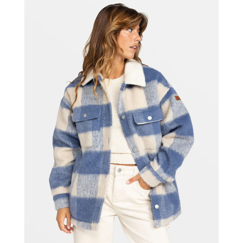 Roxy Passage of Time Shacket Womens image number 0