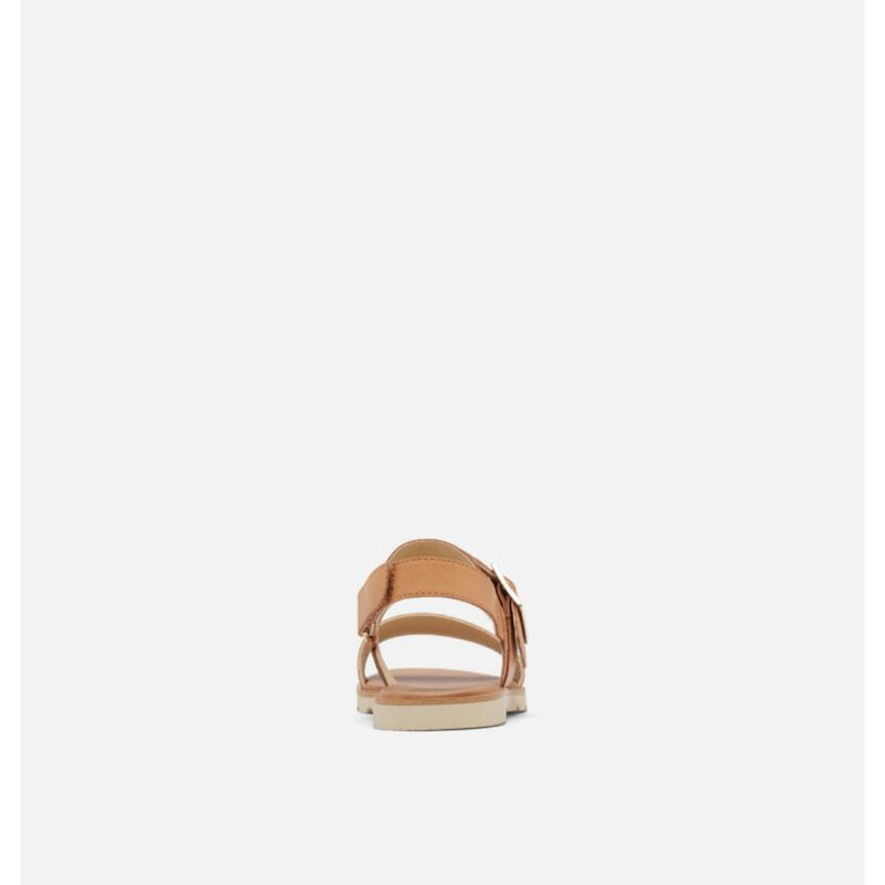 Sorel Ella III Slingback Flat Sandals Womens image number 3