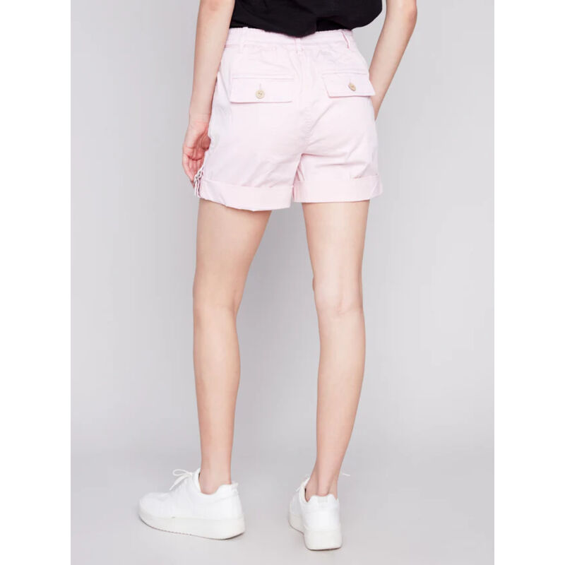 Charlie B Canvas Cargo Shorts Womens image number 1