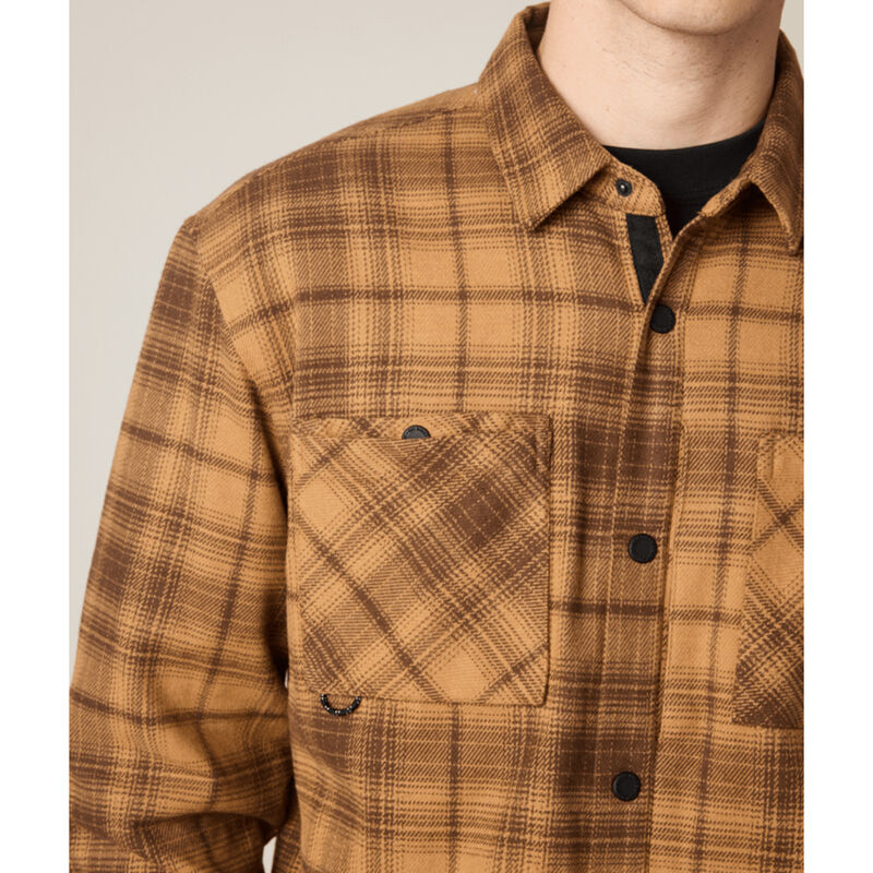 686 Heat Grid Flannel Mens image number 5