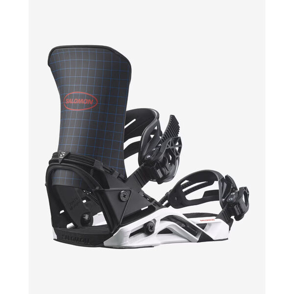 Salomon District Snowboard Bindings - Black / White