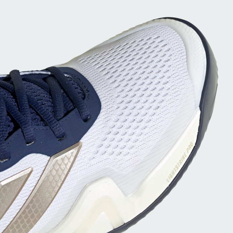 Adidas Barricade 14 Tennis Shoes Mens - White/Dark Blue image number 6