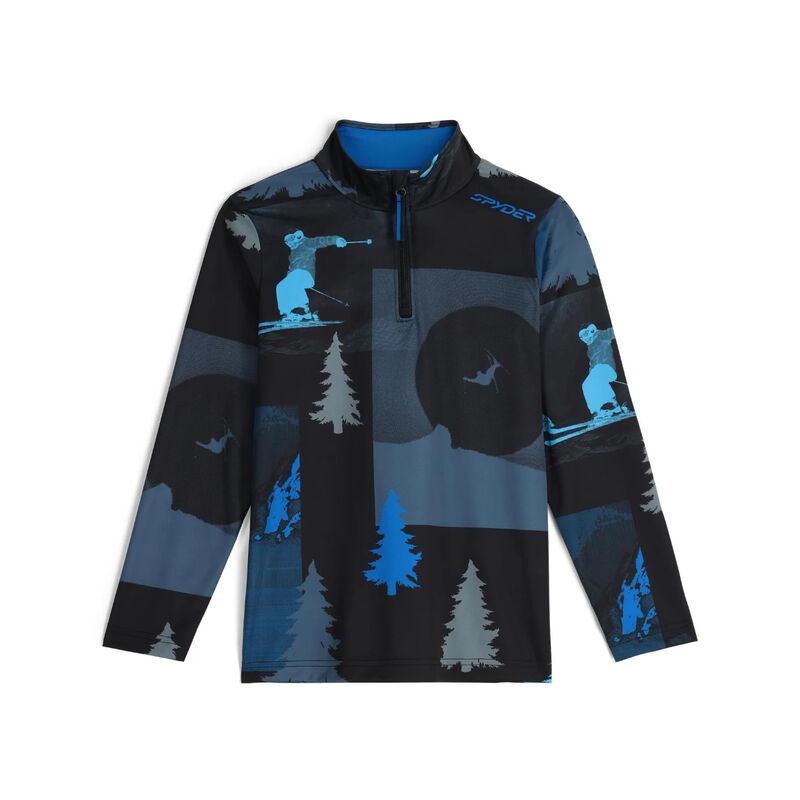 Spyder Jacobs Half Zip T-Neck Jacket Junior Boys image number 0