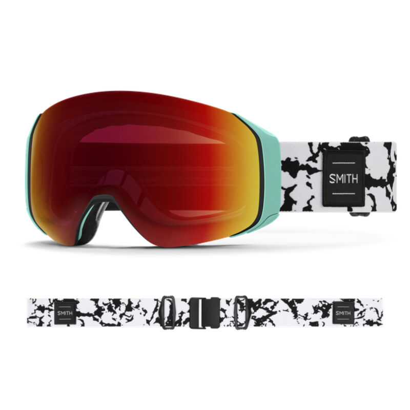 Smith 4D MAG S Goggles + ChromaPop Sun Red Mirror Lens image number 0