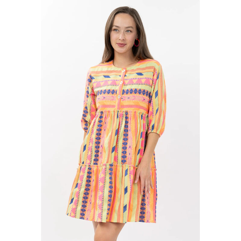 Uncle Frank Zigs & Zags Dress Womens image number 0
