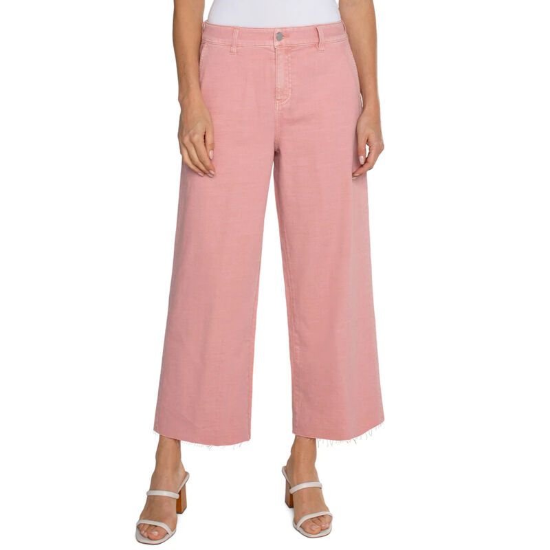 Liverpool Stride Hi-Rise Pants w/ Cut Hem Womens image number 0