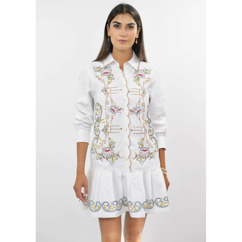 Uncle Frank Table Linen Dress Womens image number 0