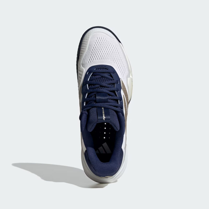 Adidas Barricade 14 Tennis Shoes Mens - White/Dark Blue image number 1