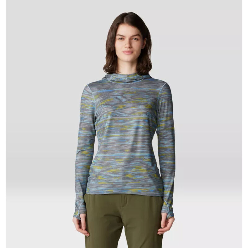 Mountain Hardwear Butter Up Long Sleeve Hoodie Womens image number 0