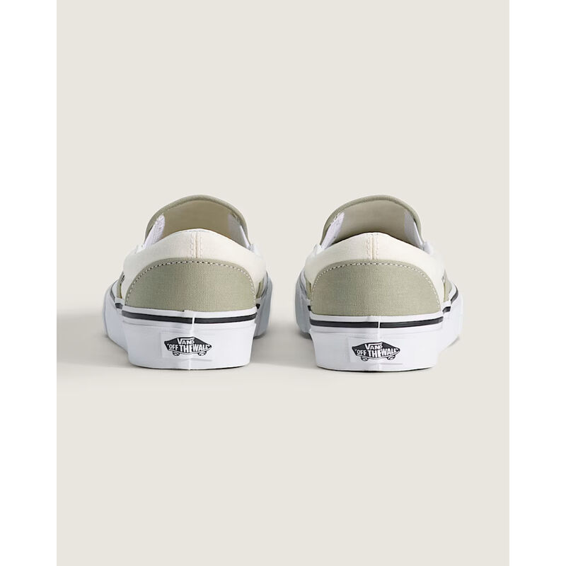 Vans Classic Slip-On Checkerboard Shoes Womens - Pop Sage image number 3
