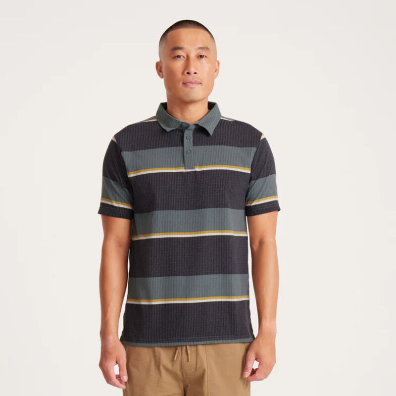 Roark Bless Up Breathable Stretch Polo Shirt Mens image number 1