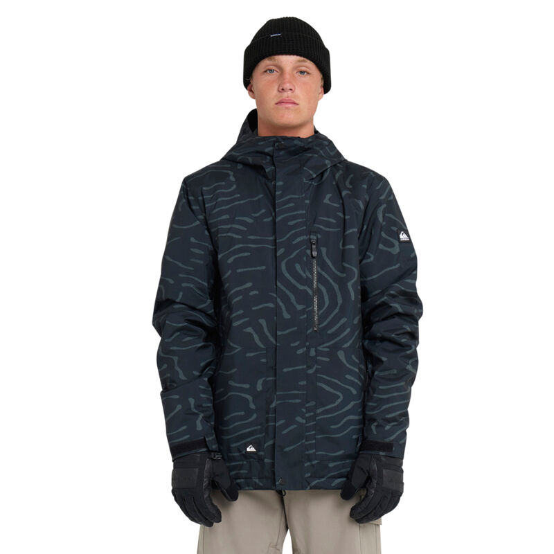 Quiksilver Mission Printed Snow Jacket Mens image number 0