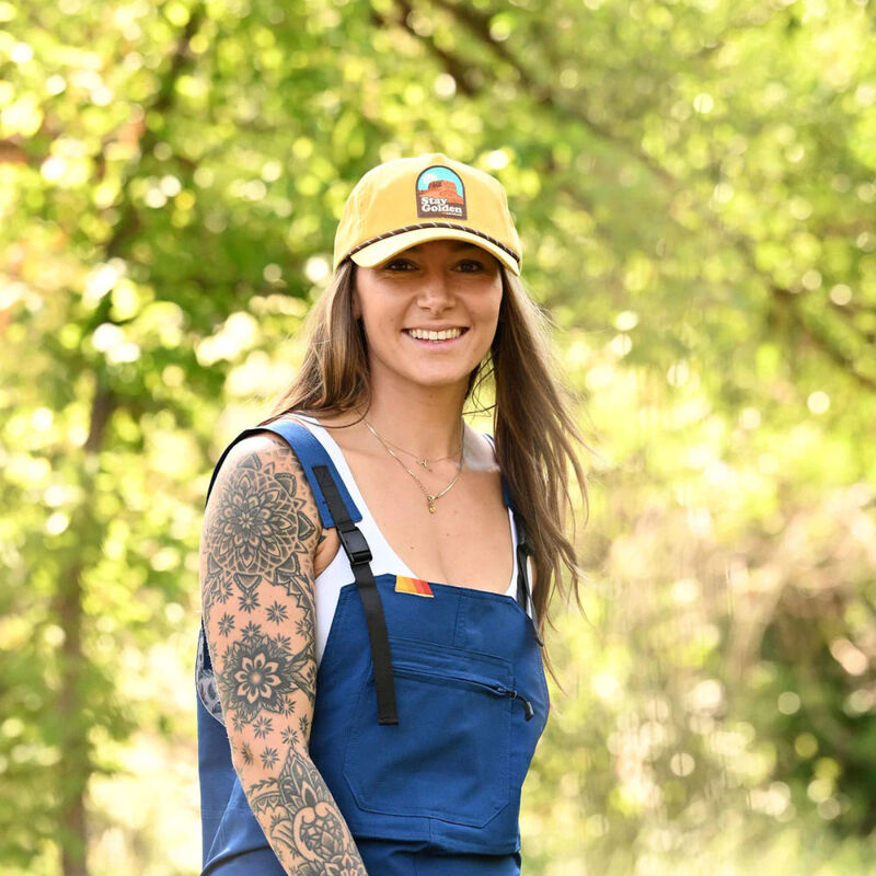 YoColorado Stay Golden Gold Hat image number 1