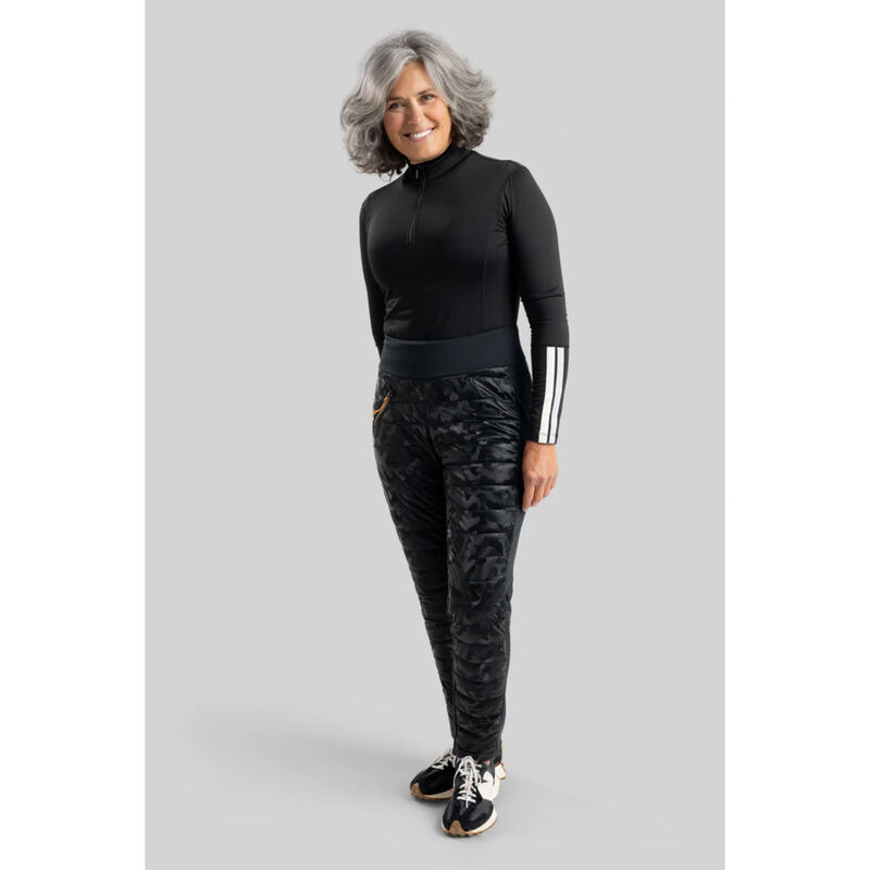 OHSHO Luna Pants Womens - Black Camo image number 0