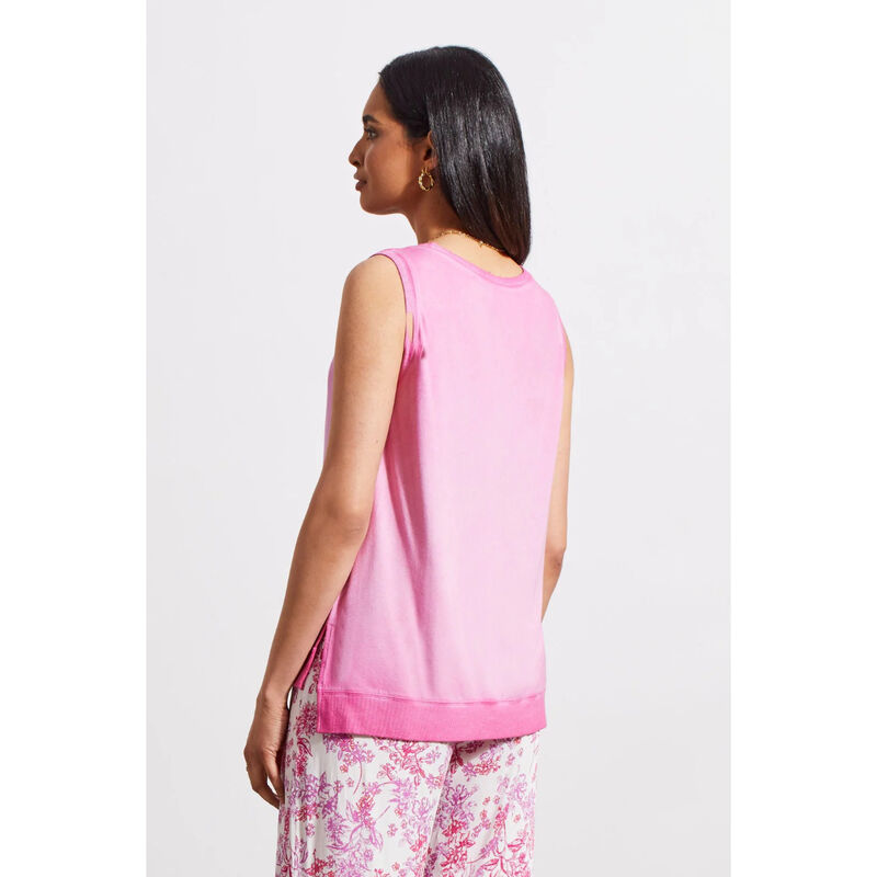 Tribal High-Low Tank Top Womens image number 1