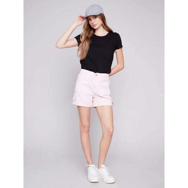 Charlie B Canvas Cargo Shorts Womens