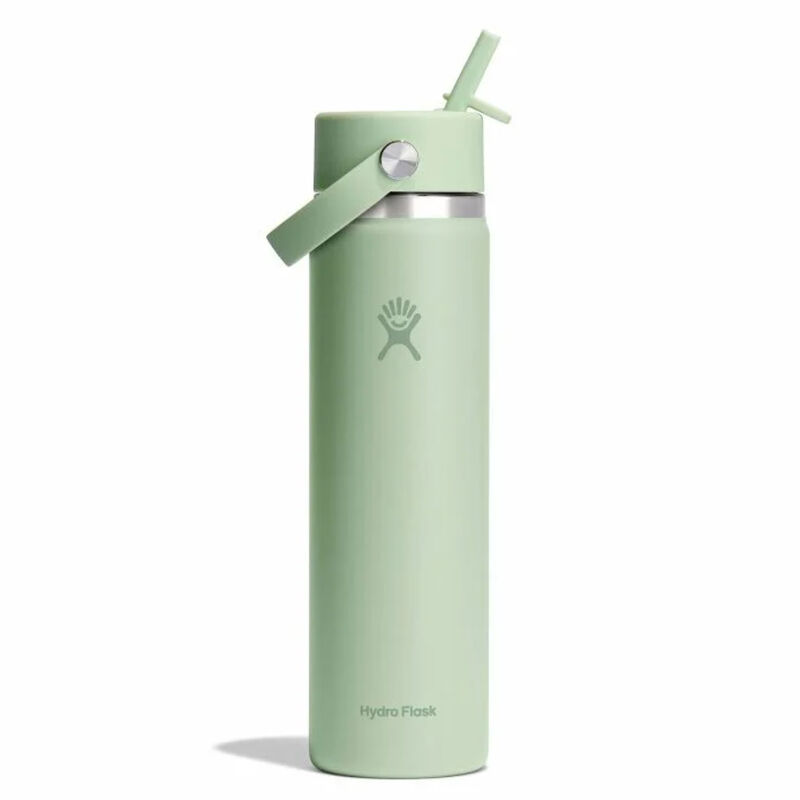 Hydro Flask 24oz Wide Mouth Water Bottle w/ Straw Cap image number 0