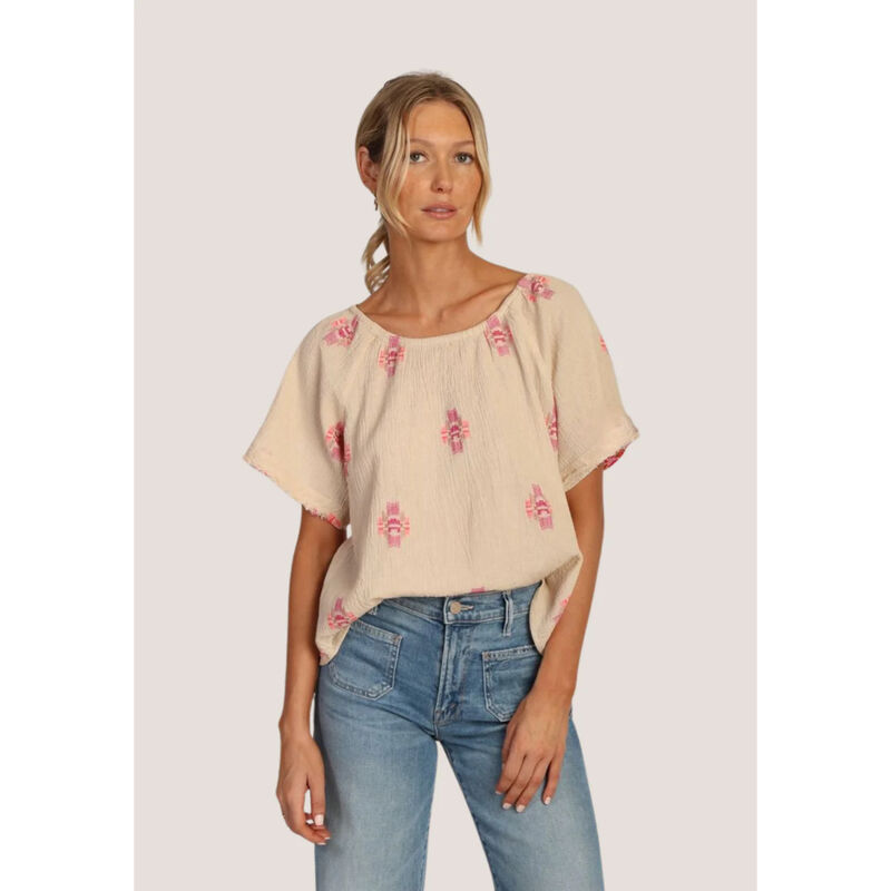 Dylan Maya Raglan Top Womens image number 0